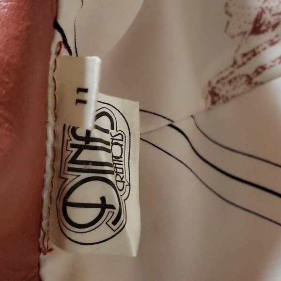 FF 💘🖤💘 DINA'S CREATION LEATHER SPORTS BLAZER JACKET COAT - Picture 6 of 7